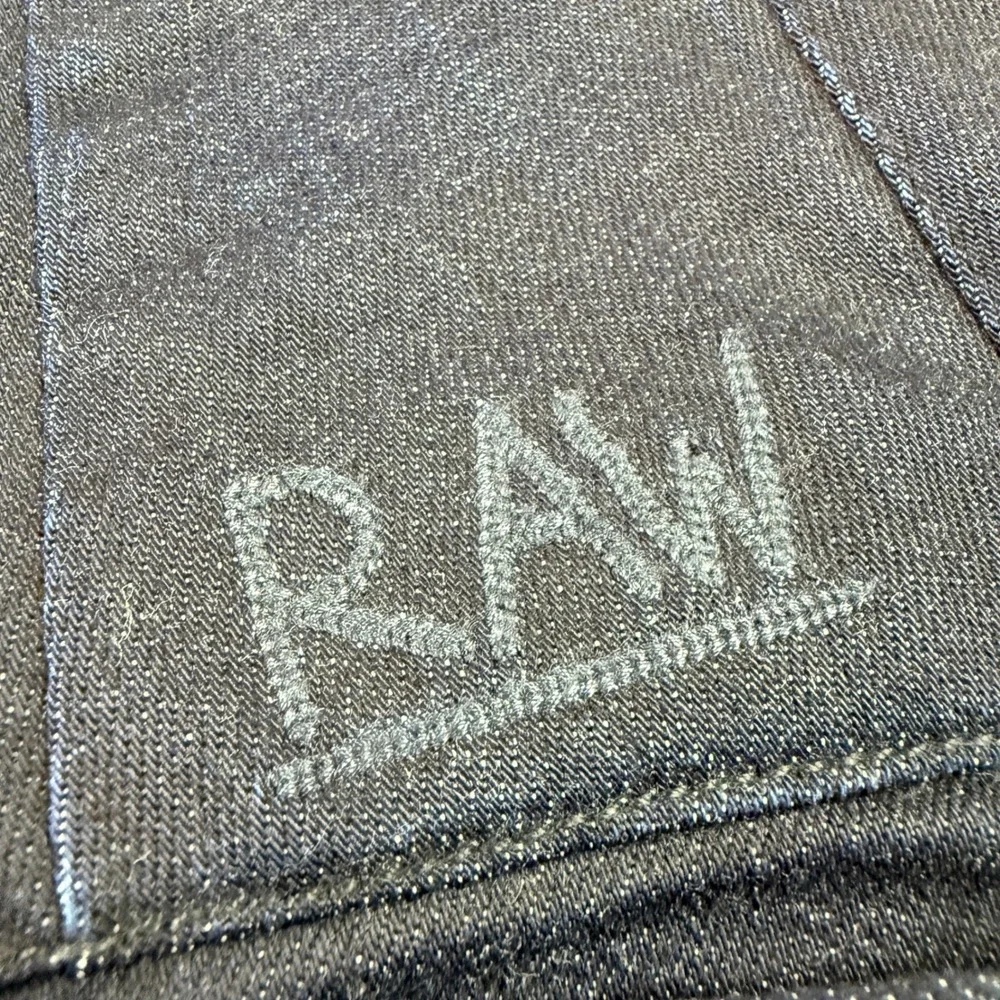 G Star Raw Men Tapered Cuffed Denim Jogger Jeans‎ Dark Wash Size 40x32